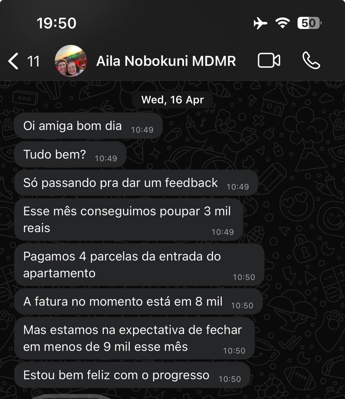 Depoimento de Aila