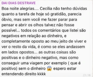 Depoimento de Dai
